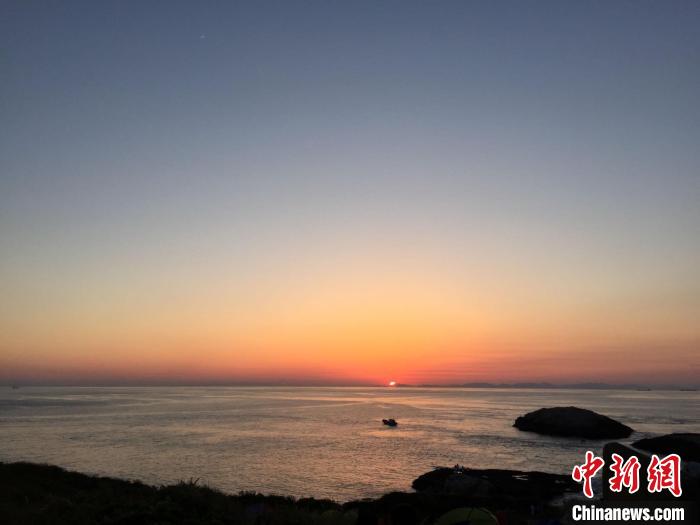 浙江海域一景。　林波 攝