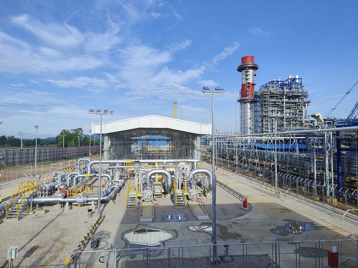 泰國新崗天然氣管道項目計量調壓站?？ì斎R 攝