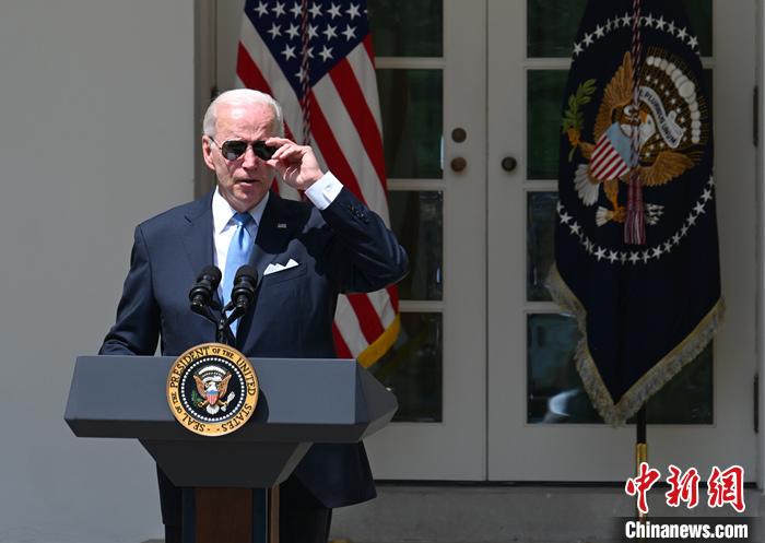 資料圖：美國(guó)總統(tǒng)拜登。