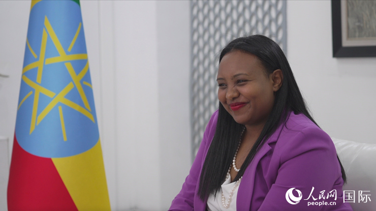 萊利斯接受人民網專訪。人民網記者 劉寧攝