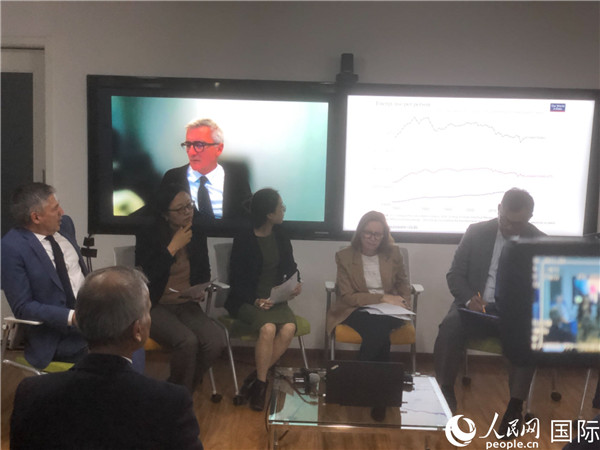 “向COP28注入動力”研討會現場。 人民網記者 趙健攝