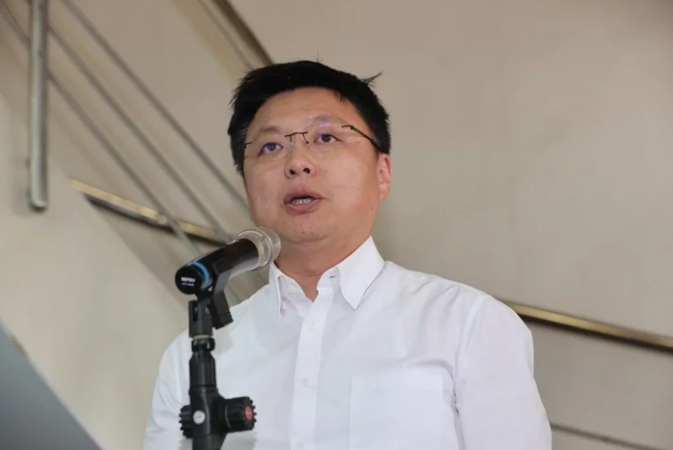 圖為趙天麟。圖片來源：臺灣《聯合報》劉學圣攝。