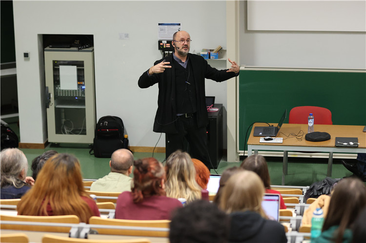 圖為講座現場。布魯塞爾中國文化中心供圖