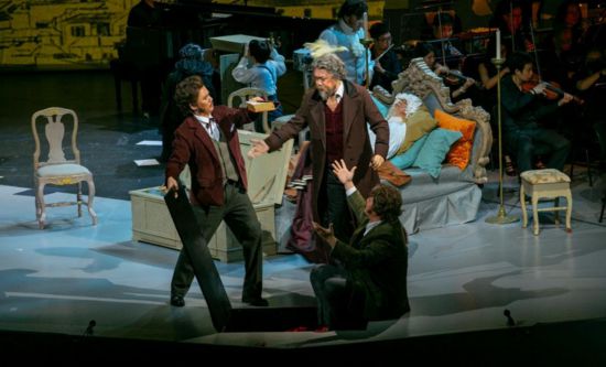 圖為《賈尼·斯基基》劇照。(中國國家大劇院供圖)