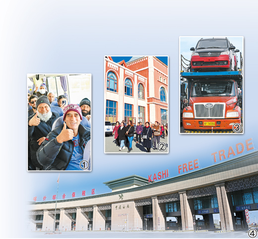 口岸繁榮,新疆成為開放前沿