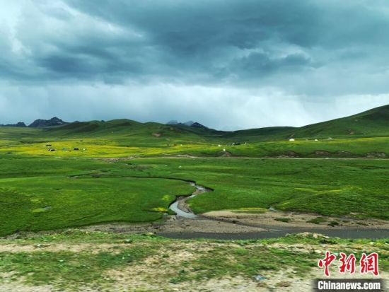 自2005年啟動三江源生態保護和建設工程以來,果洛州共治理黑土灘315.11萬畝,使果洛州生態環境15年來得到明顯好轉。 孫睿 攝