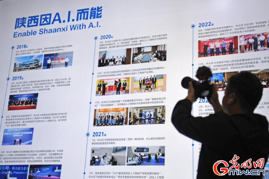 組圖丨AI、網絡安全、跨境電商……數字經濟如此 “陜”耀