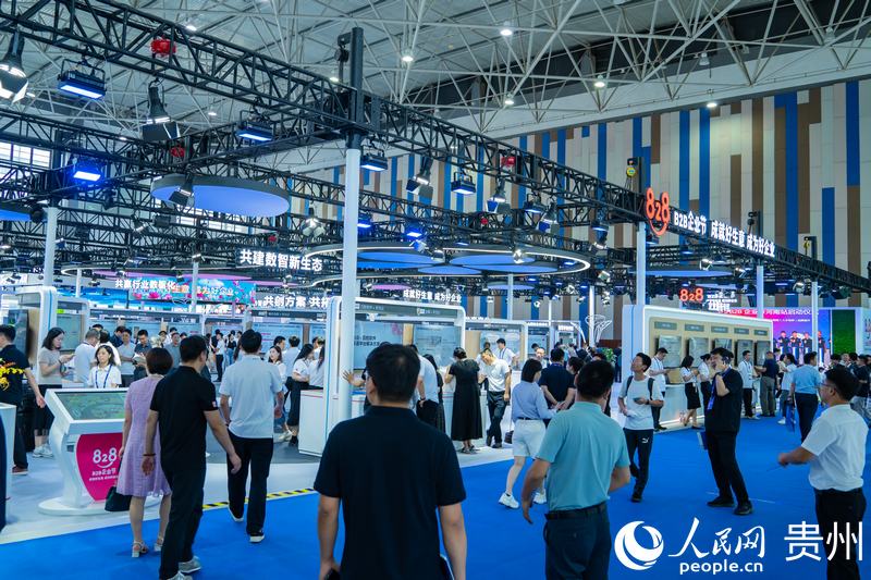 2、2024數博會共吸引400余家展商參展。人民網 陽茜攝.jpg