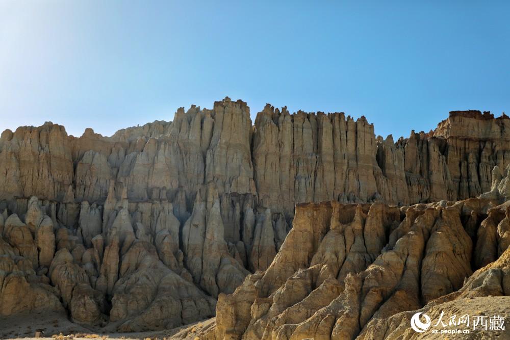 札達土林。人民網 李海霞攝
