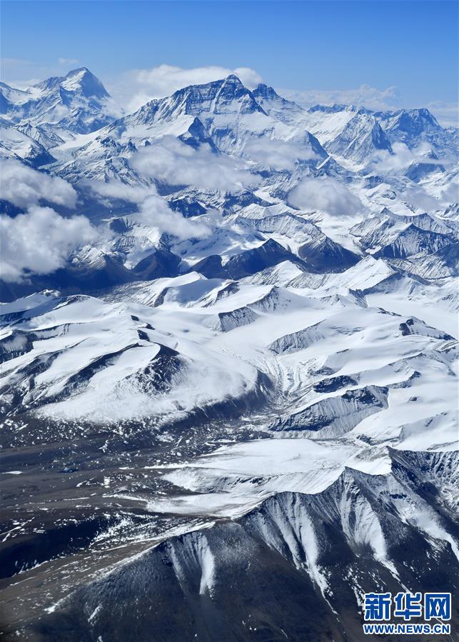 (2020珠峰高程測量)(3)俯瞰珠峰