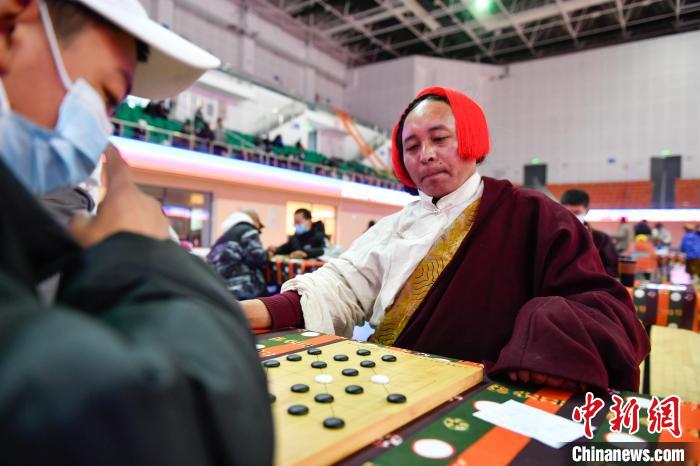 圖為比賽現場。 貢嘎來松 攝