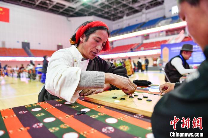 圖為比賽現場。 貢嘎來松 攝