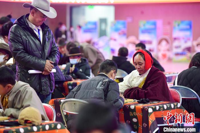 圖為比賽現場。 貢嘎來松 攝